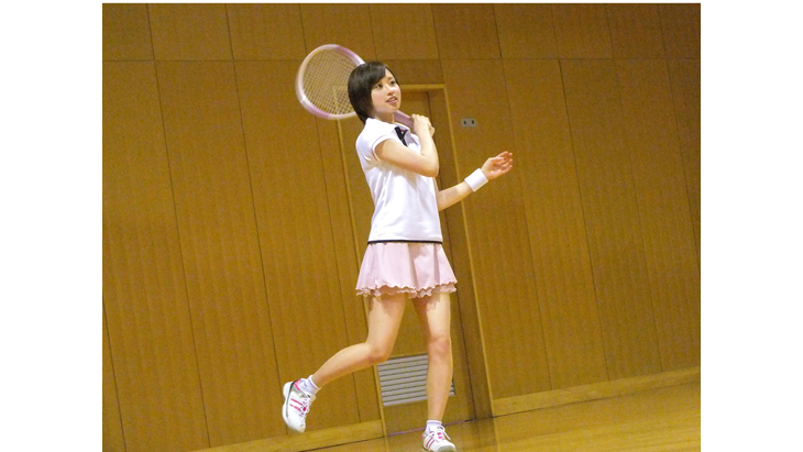 SPORTS!!　某有名国立大学3年女子テニス部選手 森野明音 イメージ